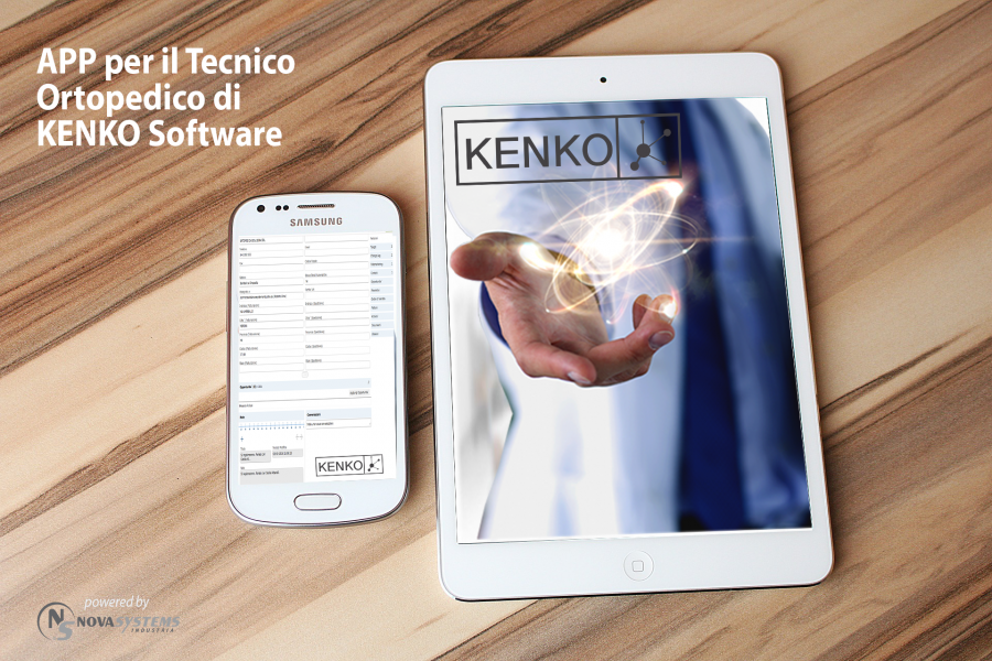 KENKO Software è anche APP per il Tecnico Ortopedico
